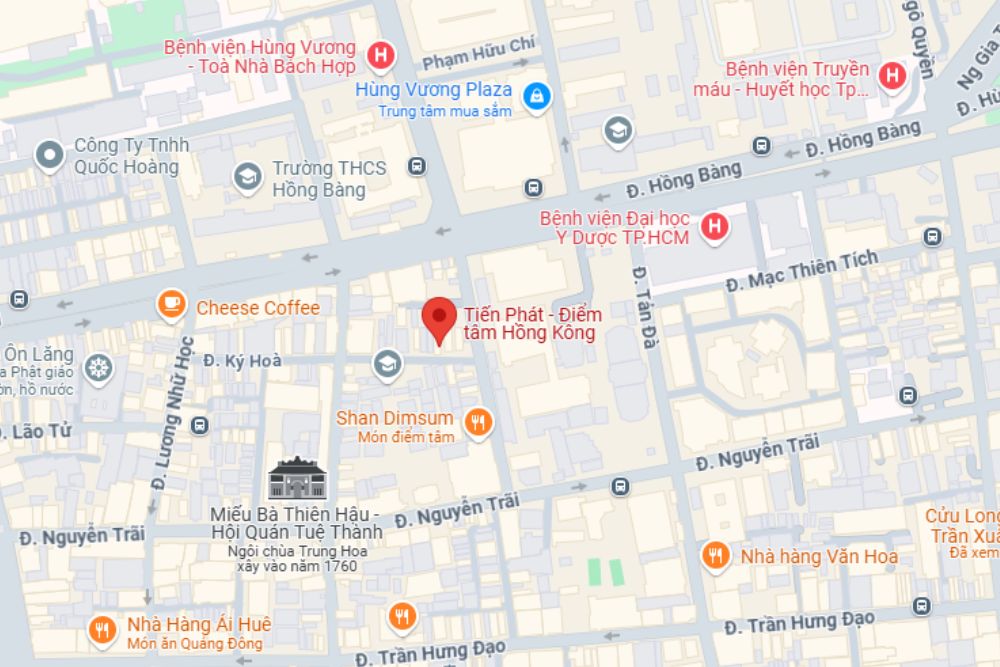 Tiến Phát - Điểm Tâm Hồng Kông Quận 5 (Ảnh: Google Maps)