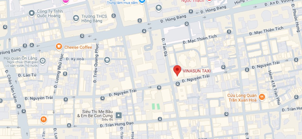 Địa chỉ trụ sở Vinasun Taxi (Ảnh: Google Maps)