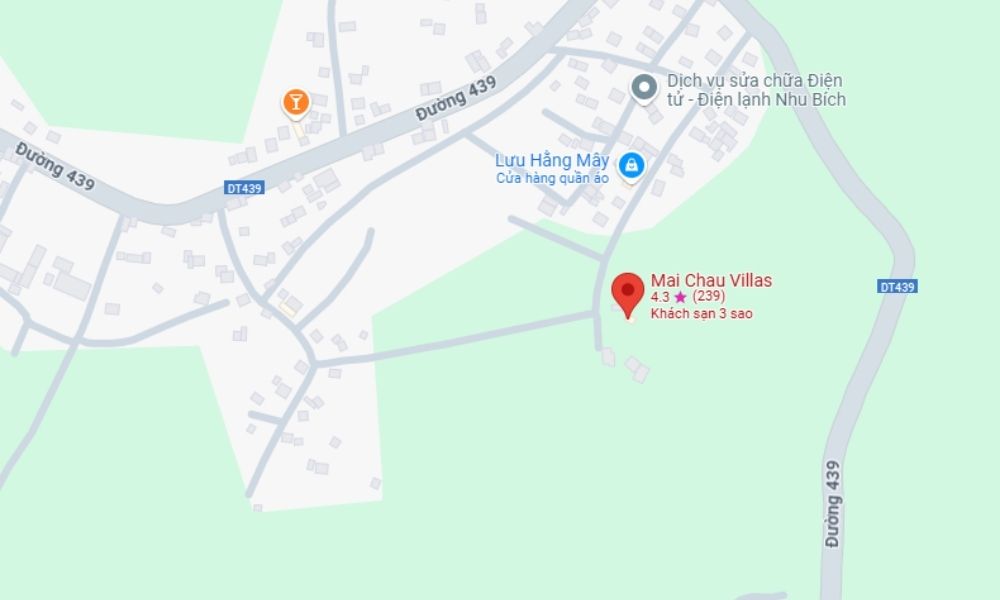 Địa chỉ Mai Châu Villas Hòa Bình