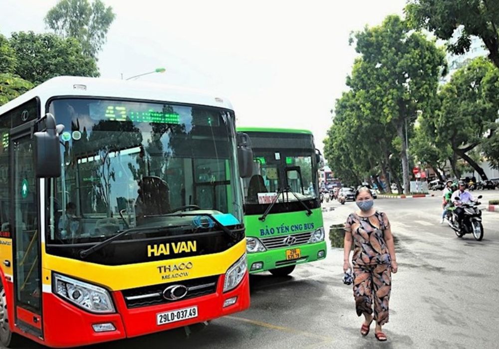 Nếu ngại lái xe đường dài, bạn có thể chọn cách di chuyển bằng xe bus công cộng (Ảnh: Sưu tầm Google Maps)