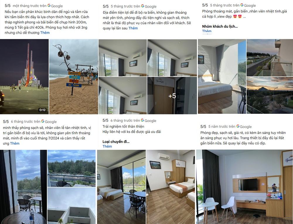Đánh giá của khách hàng về Spotlight Phú Yên trên Google Maps 