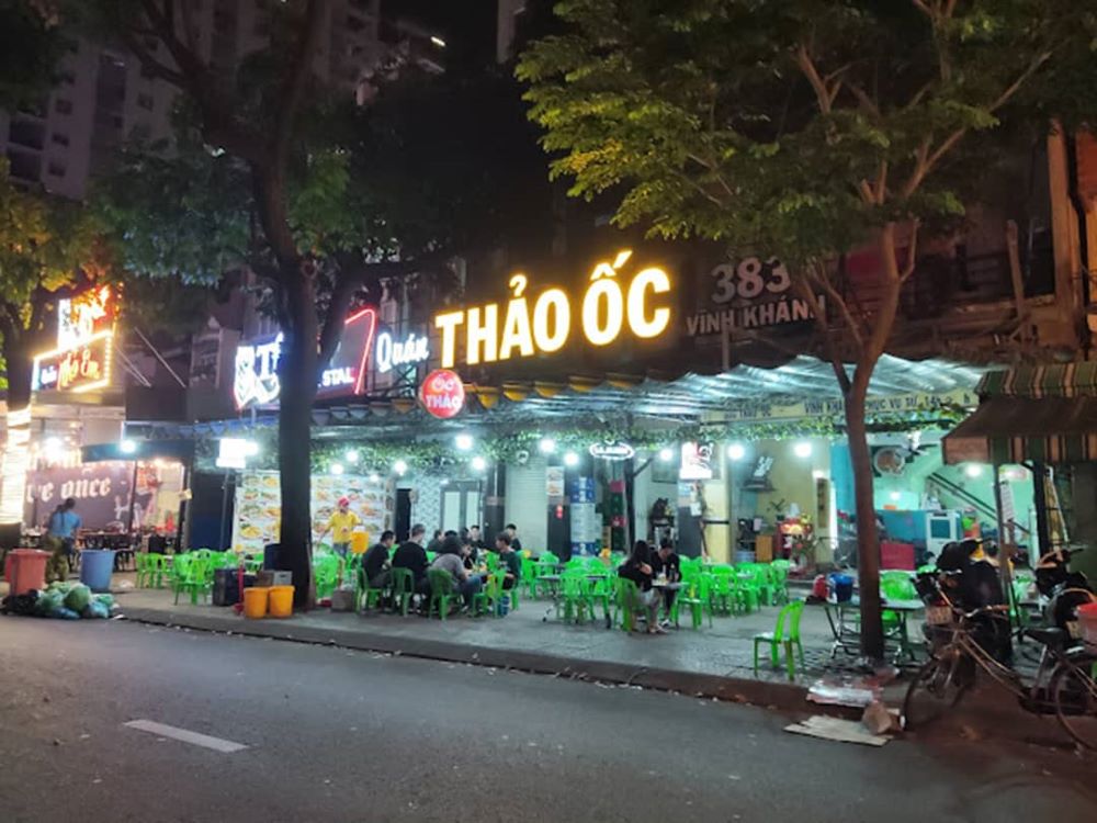 Quán ốc Thảo Quận 4 - ngon nhức nách 