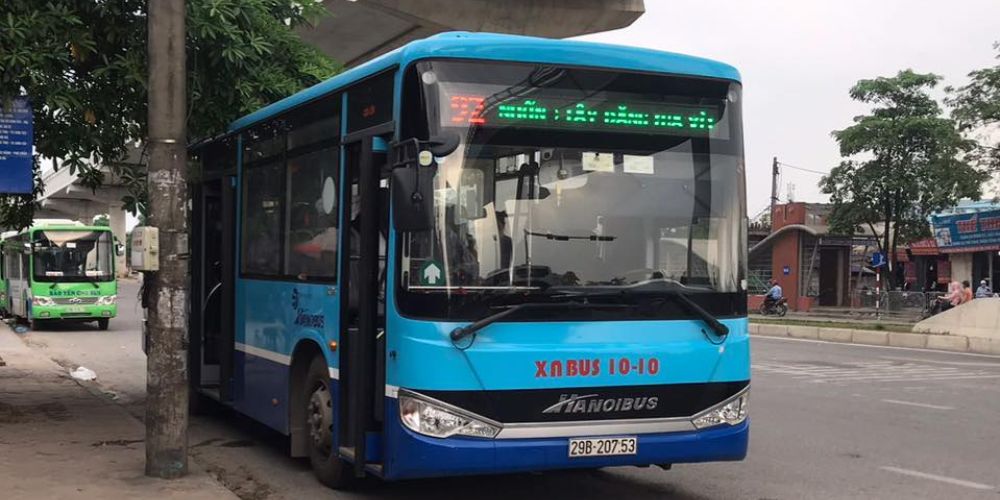 Xe bus 92 có lộ trình đi ngang chùa Mía Sơn Tây Hà Nội​ 