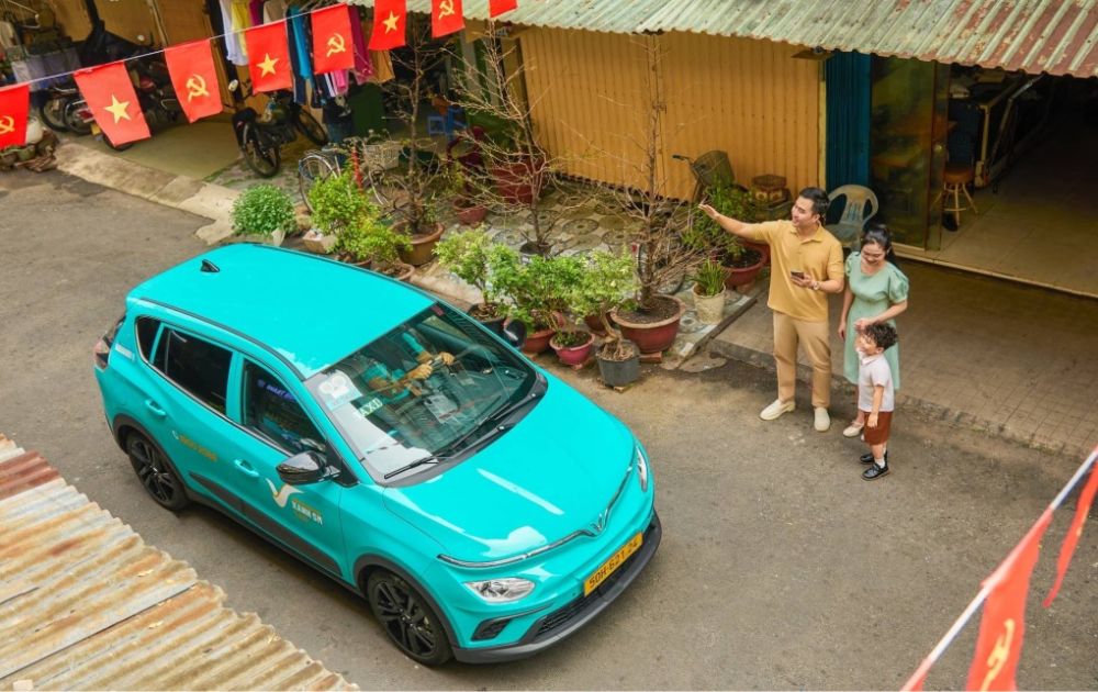 Taxi Xanh SM được nhiều người dân thủ đô ưa chuộng (Ảnh: Xanh SM)