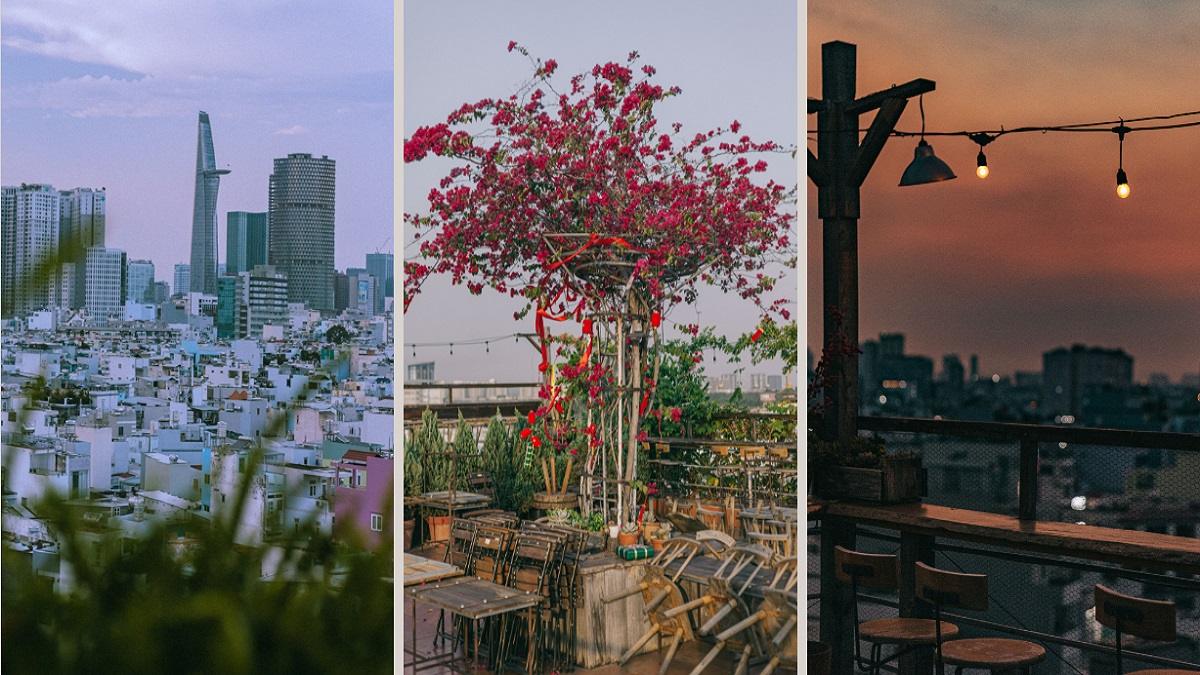 Ghé Thương Rooftop ngắm trọn vẹn Sài Gòn về đêm