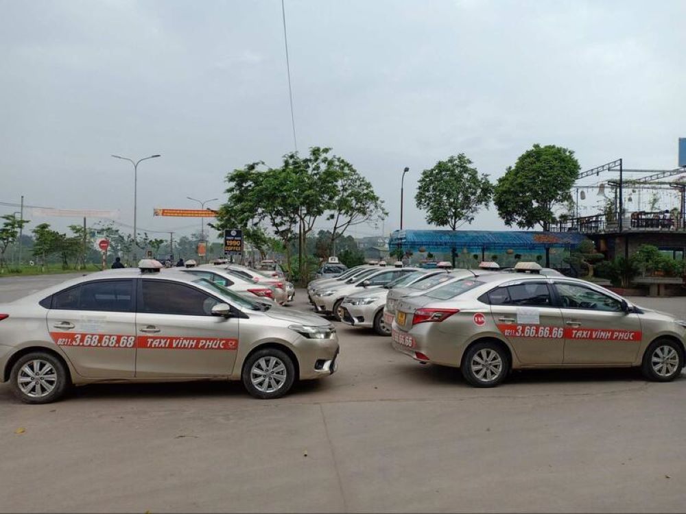 Nhiều hãng Taxi tại Vĩnh Yên cung cấp dịch vụ đưa đón liên tỉnh 
