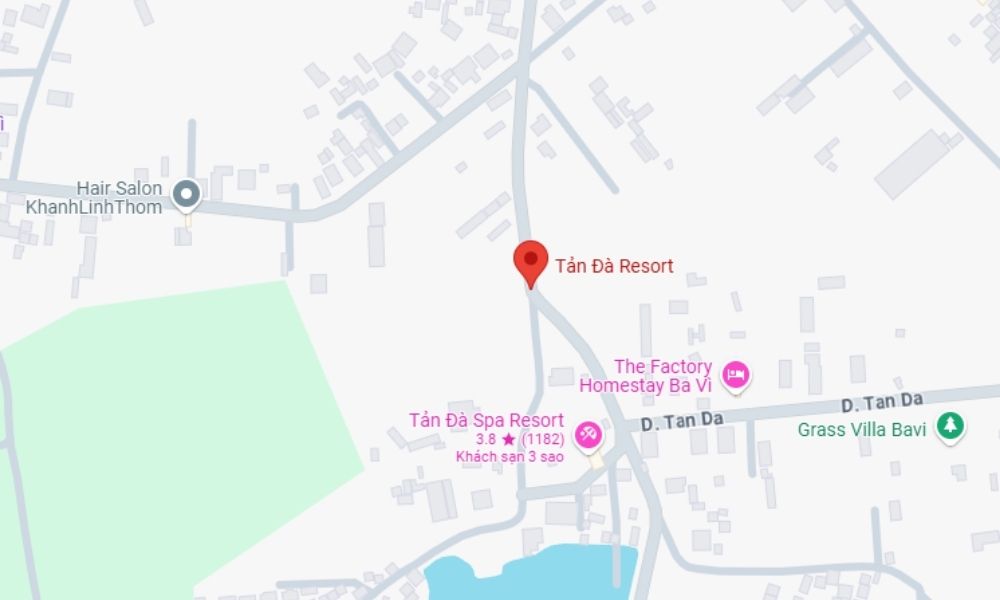 Địa chỉ Tản Đà Resort Vân Hòa Ba Vì Hà Nội