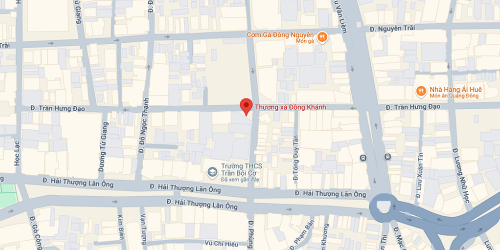 Vị trí của chợ Soái Kình Lâm trên bản đồ (Ảnh: Google Maps)