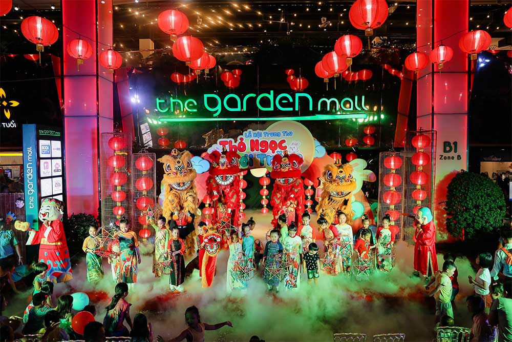 The Garden Mall thường xuyên tổ chức các sự kiện và hoạt động thú vị cho khách hàng (Ảnh: The Garden Mall)