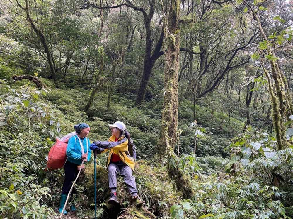 Pu Ta Leng thuộc dãy Hoàng Liên Sơn thu hút những tín đồ trekking
