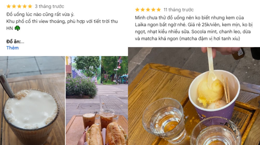 Nhiều khách hàng đánh giá quán có đồ uống ngon, giá hợp lý (Ảnh: Google Maps)