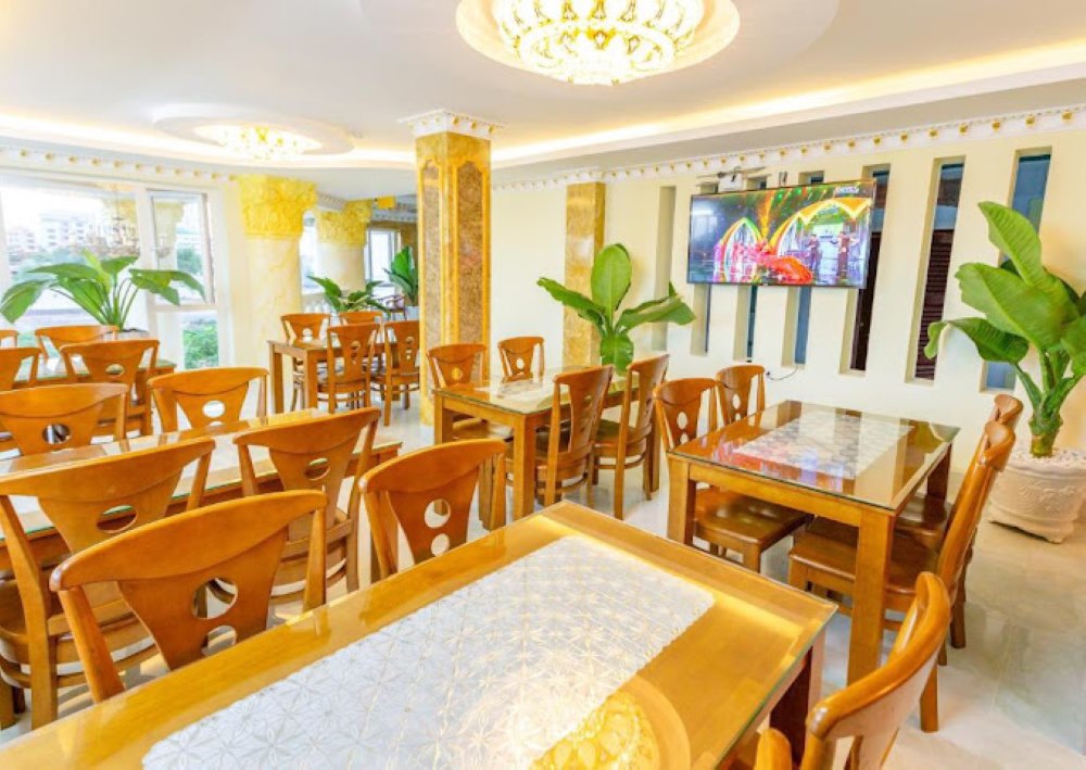 Phòng ăn chuyên phục vụ buffet sáng cho du khách lưu trú tại khách sạn