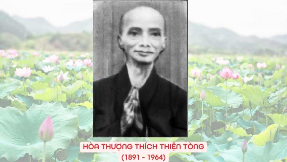 Hòa thượng Thích Thiện Tòng - trụ trì đầu tiên của chùa Từ Vân