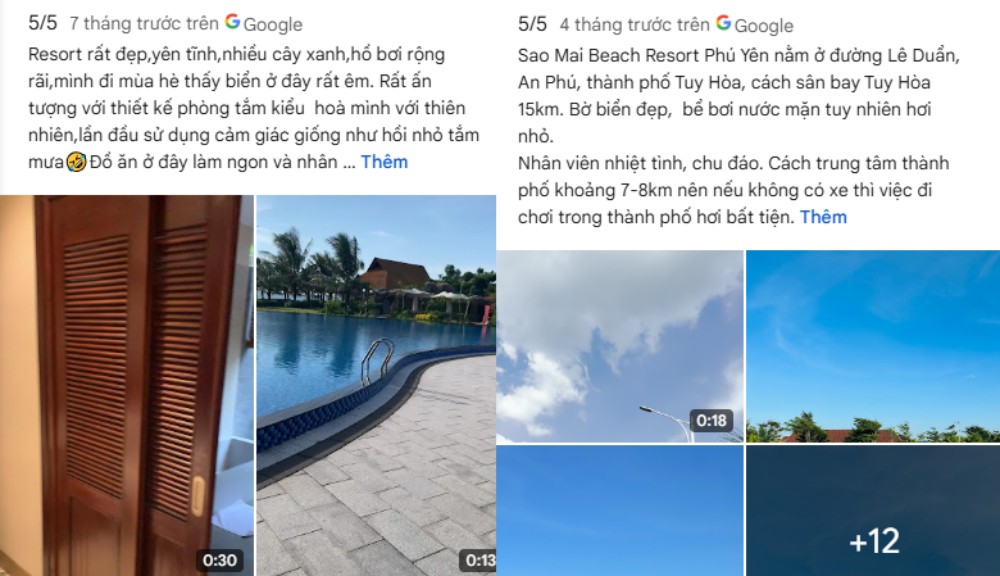 Khách hàng khen ngợi không gian thoải mái và sự thân thiện của nhân viên (Ảnh: Google Maps)