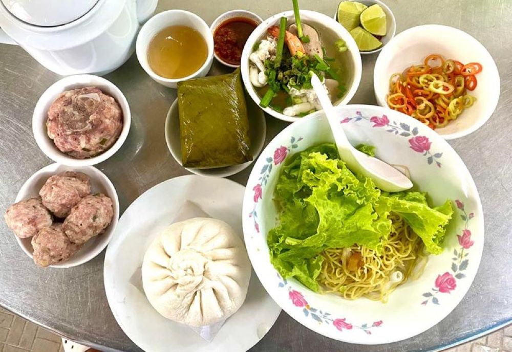 Điểm tâm 259 Hồng Bàng có menu phong phú với dimsum, hủ tiếu… đậm đà (Ảnh: Sưu tầm Internet) 