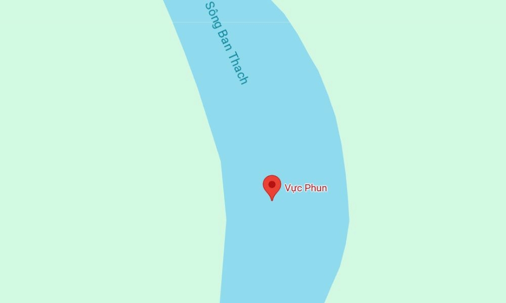 Vực Phun Phú Yên nằm giữa núi rừng hùng vĩ (Ảnh: Google Maps)