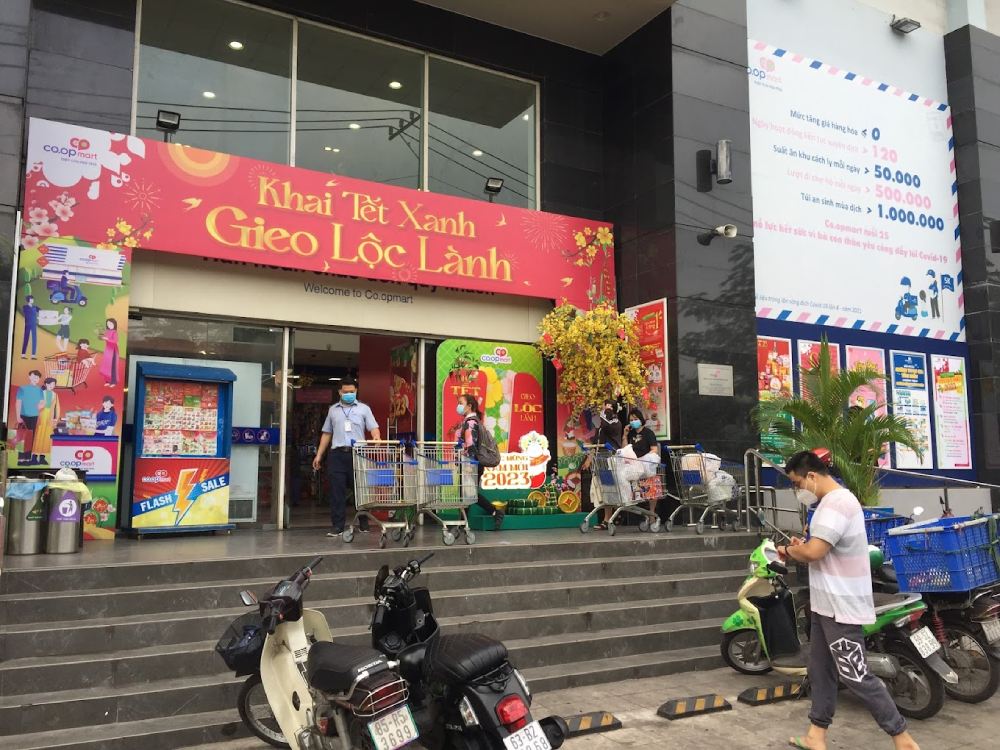 Siêu thị Co.op mart Chu Văn An nằm ở vị trí đắc địa của Quận Bình Thạnh 