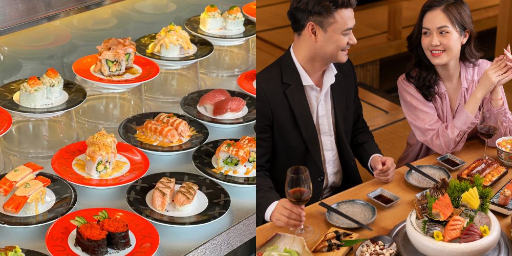 iSushi là chuỗi nhà hàng có hơn 57 loại sushi cùng sashimi tươi ngon cung cấp đến khách hàng