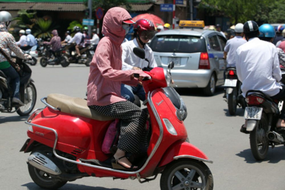 Xe máy là phương tiện được người dân sử dụng phổ biến tại Thanh Xuân (Ảnh: Sưu tầm Internet)