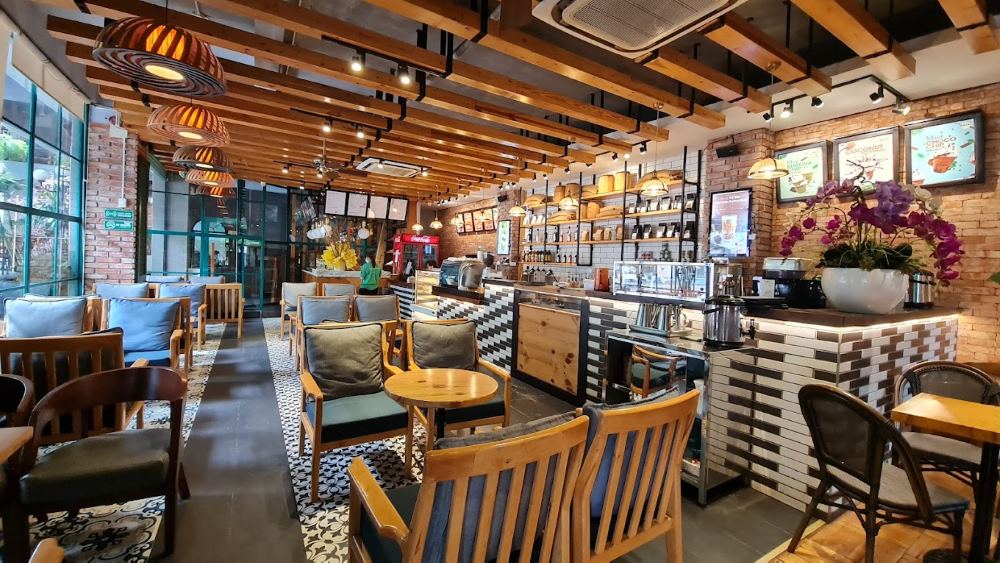 Mesa Bakery & Coffee được thiết kế rộng rãi