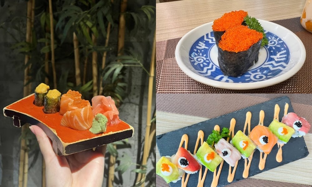 SHIBA SUSHI phục vụ các món sushi bắt mắt thu hút thực khách 