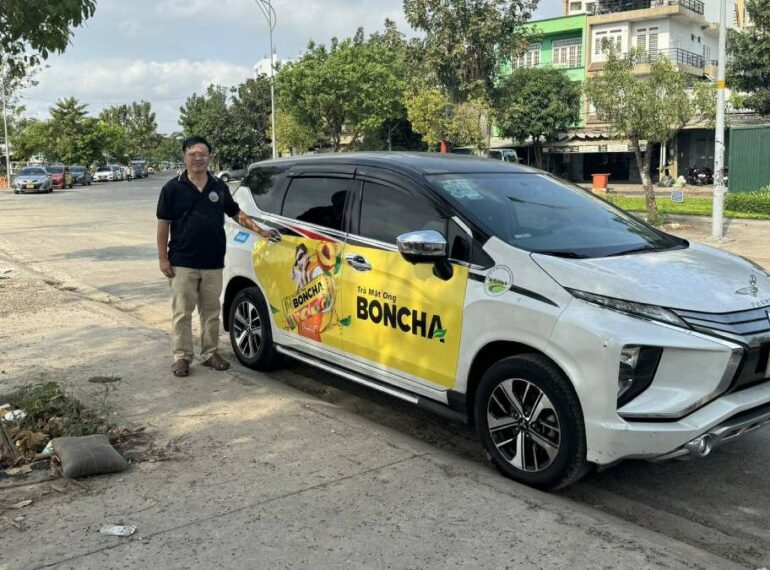 Trải nghiệm xe taxi tại Hợp tác xã vận tải Bạn Hữu Đường Xa