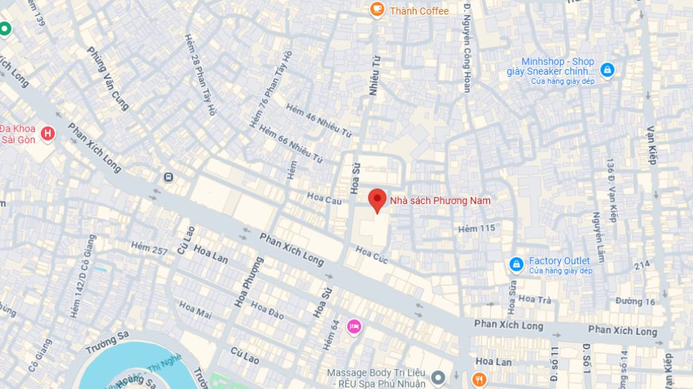 Nhà sách Phương Nam nằm trong siêu thị Co.op Mart Rạch Miễu (Ảnh: Google Maps)