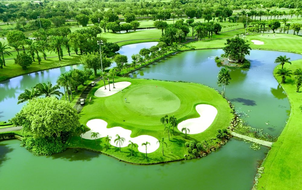 Không gian xanh tại sân golf Long Thành Đồng Nai (Ảnh: Long Thành Golf Club)