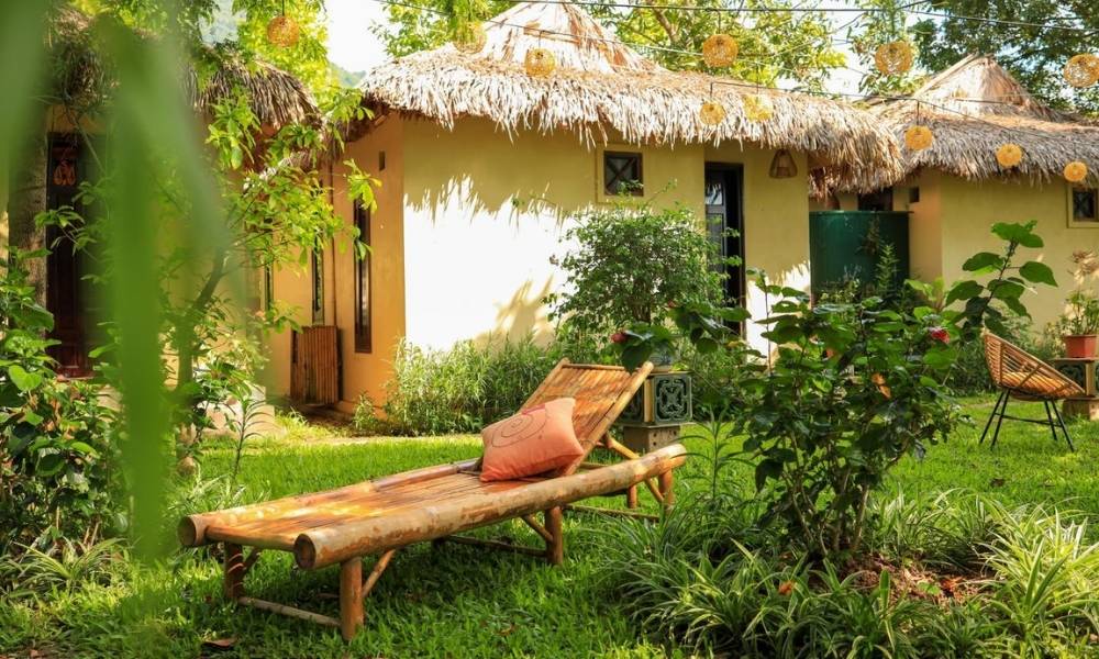 Không gian xanh mát, yên bình cực “chill” tại Mai Châu Villas