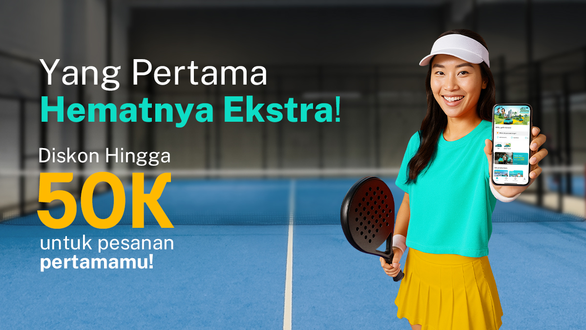 Pesanan Pertamamu Diskonnya Sampai 50 Ribu