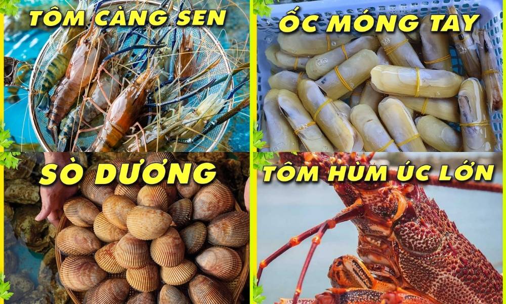 Đến với Giang Ghẹ, thực khách sẽ được trải nghiệm vô số món ngon từ hải sản chất lượng (Ảnh: Sưu tầm internet)