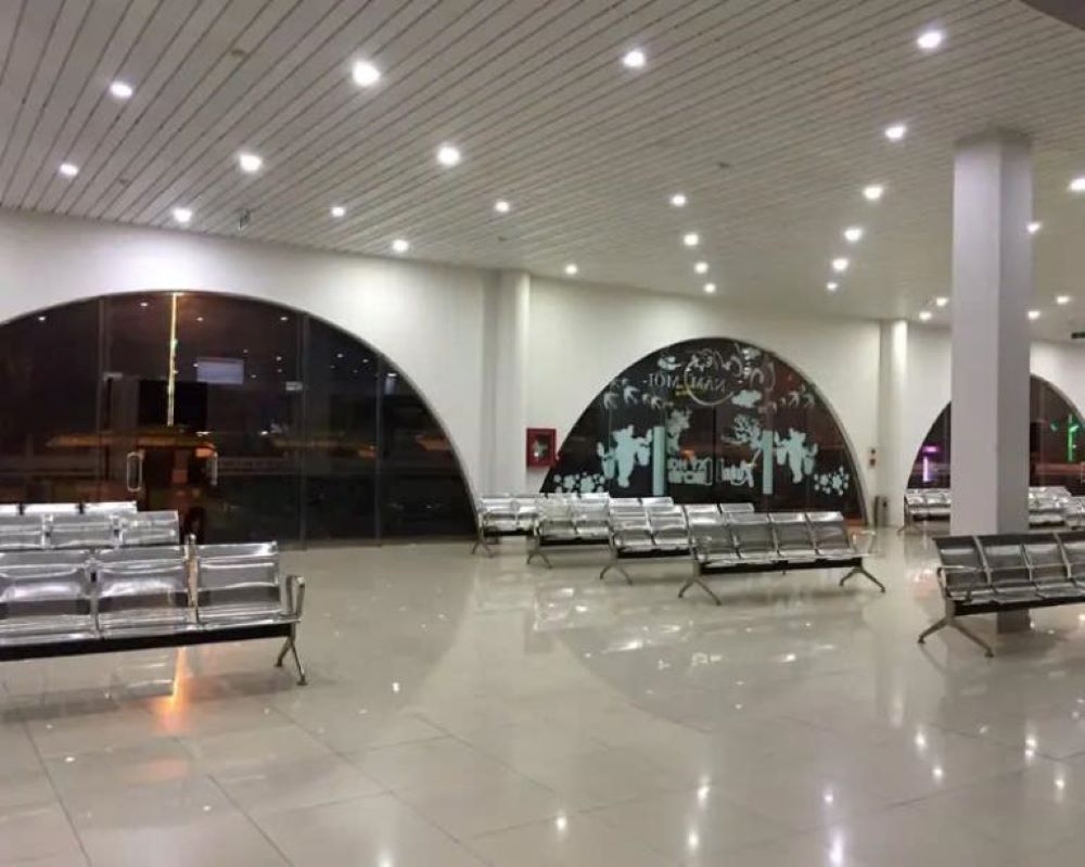Bến xe Hà Tĩnh có khu vực phòng chờ dành cho hành khách với không gian rộng rãi