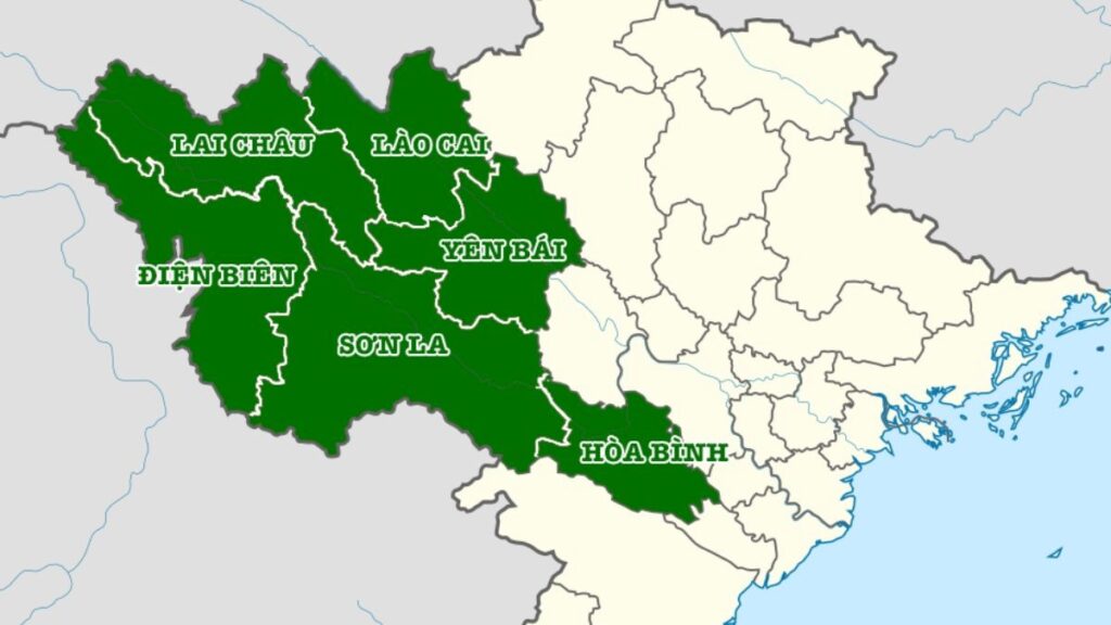 Bản đồ Tây Bắc - Khám phá vùng đất hùng vĩ của Việt Nam