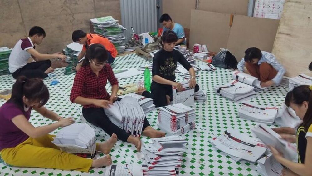 Việc làm thủ công có thể tận dụng thời gian rảnh để làm