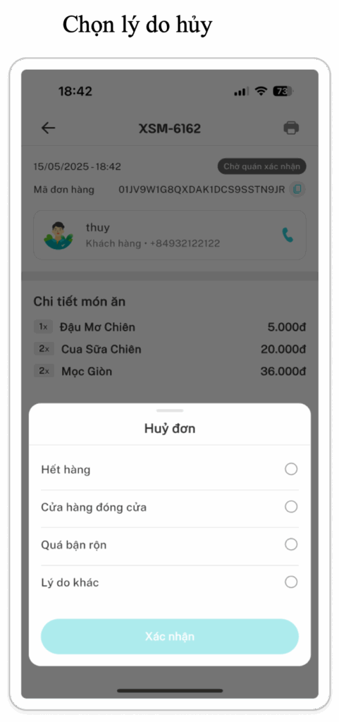 Hướng dẫn sử dụng ứng dụng Merchant Xanh SM Ngon