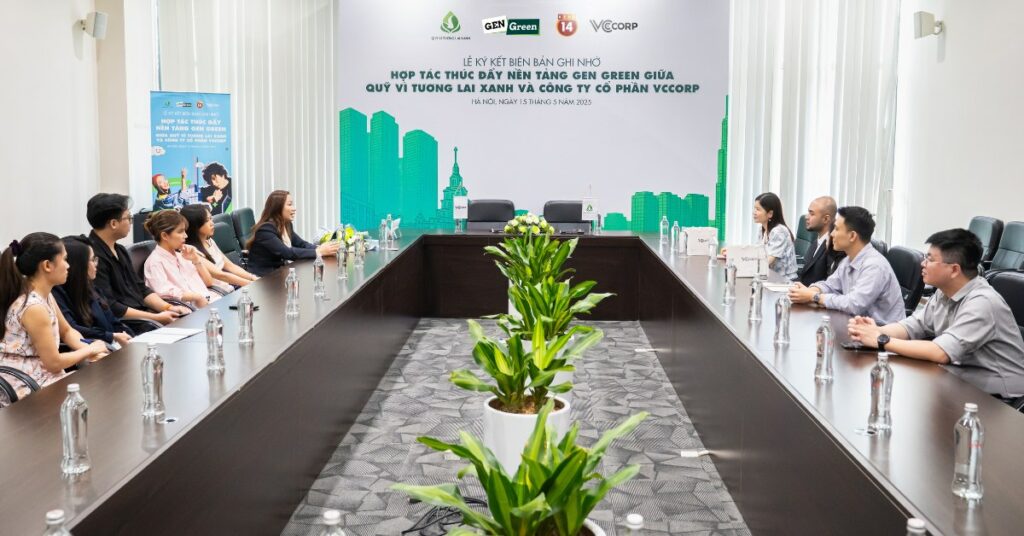 Quỹ Vì Tương lai Xanh (thuộc Tập đoàn Vingroup) và Công ty Cổ phần VCCorp