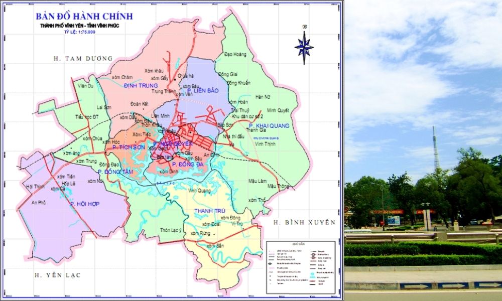 Hình ảnh đồ thành phố Vĩnh Yên tỉnh Vĩnh Phúc (Ảnh: Sưu tầm internet)