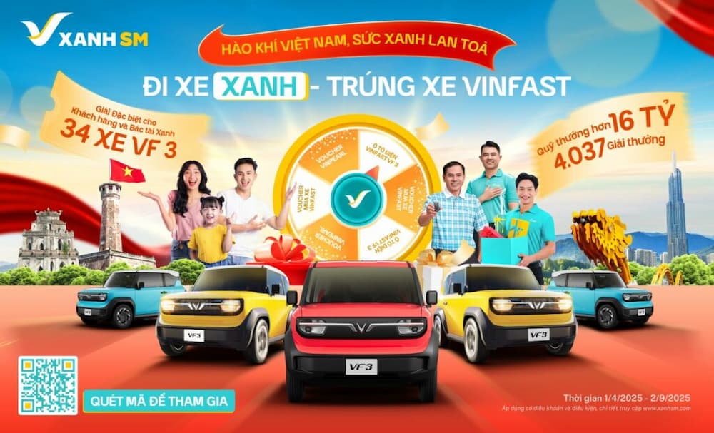 Chương trình “Hào khí Việt Nam – Sức Xanh lan tỏa” (Ảnh: Xanh SM)