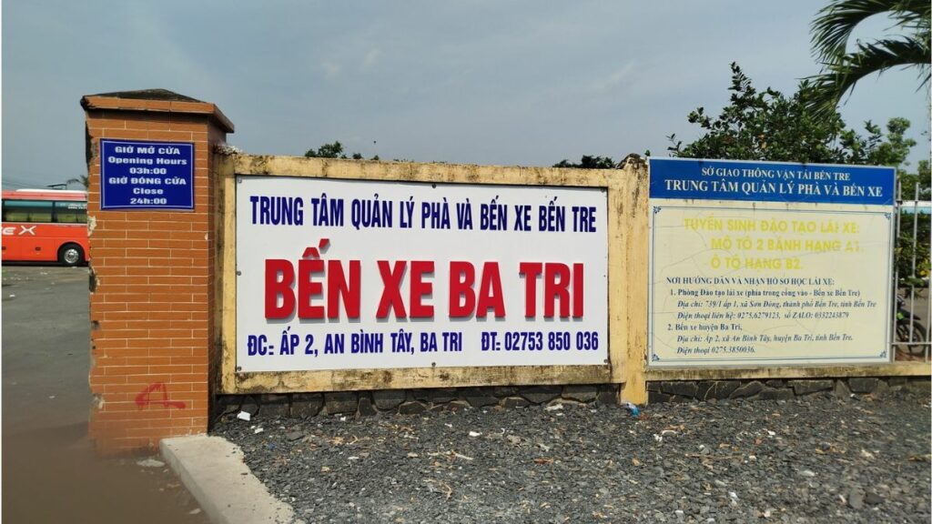 bến xe ba tri
