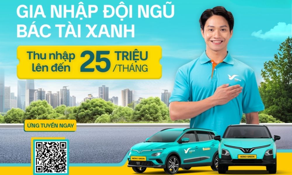 Đăng ký chạy xe tại Hà Nội hoặc TP. Hồ Chí Minh trong tháng 5, bạn có thể nhận 6 triệu đồng tiền thưởng (Ảnh: Xanh SM)