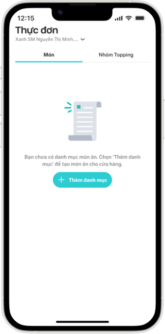 Hướng dẫn sử dụng ứng dụng Merchant Xanh SM Ngon