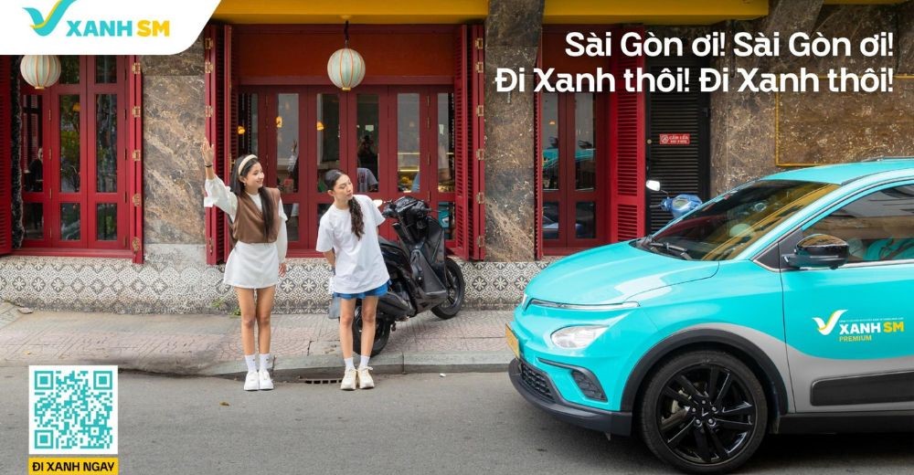 Di chuyển tiện lợi đến Tân Bình bằng dịch vụ Xanh SM (Ảnh: Xanh SM)