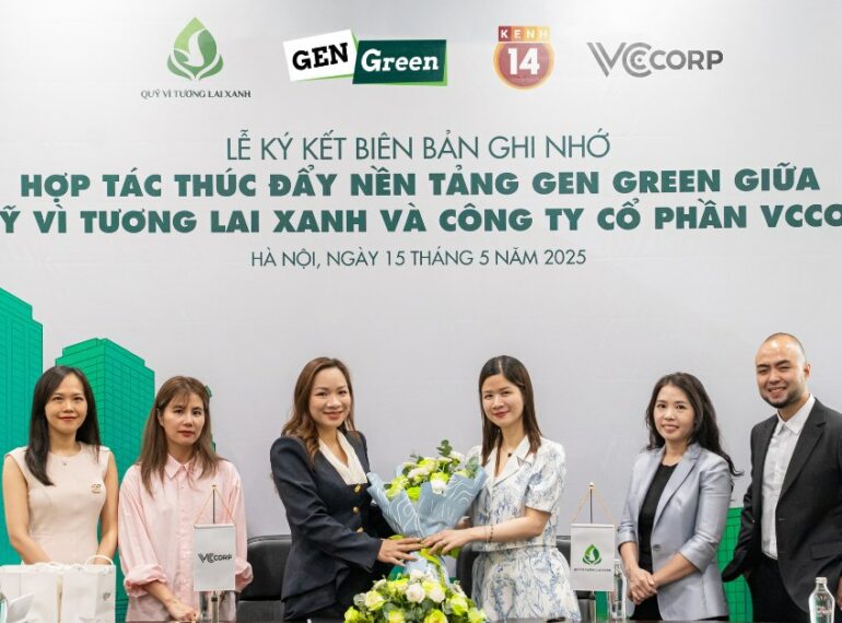 Quỹ Vì Tương lai Xanh (thuộc Tập đoàn Vingroup) và Công ty Cổ phần VCCorp