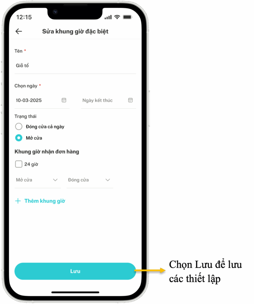 Hướng dẫn sử dụng ứng dụng Merchant Xanh SM Ngon