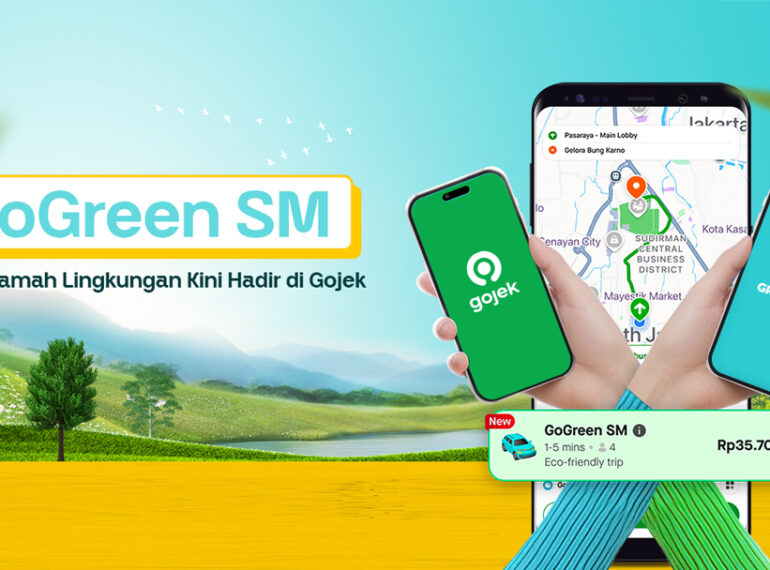 GoGreen SM, Pesan Green SM via Aplikasi Gojek