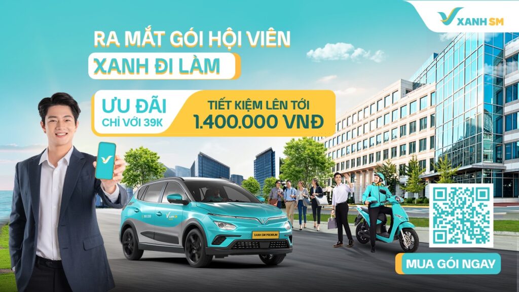 Gói hội viên Xanh Đi Làm - Giải pháp toàn diện cho dân Văn phòng chỉ với 39K