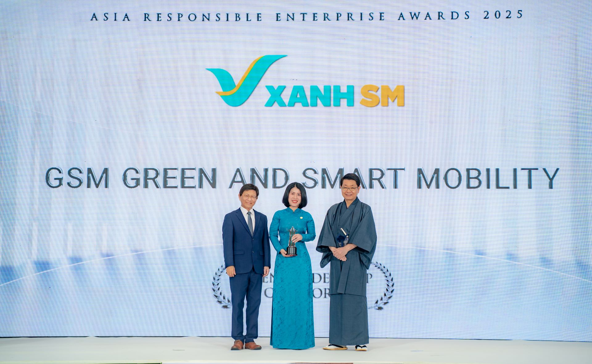 XANH SM Được Vinh Danh Giải Thưởng Lãnh Đạo Xanh Châu Á Năm 2025 