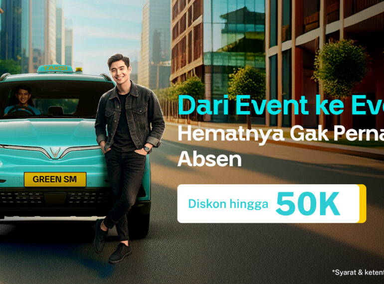 Jalan dari Event ke Event, Diskonnya s.d 50K