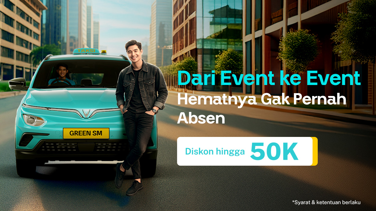 Jalan dari Event ke Event, Diskonnya s.d 50K