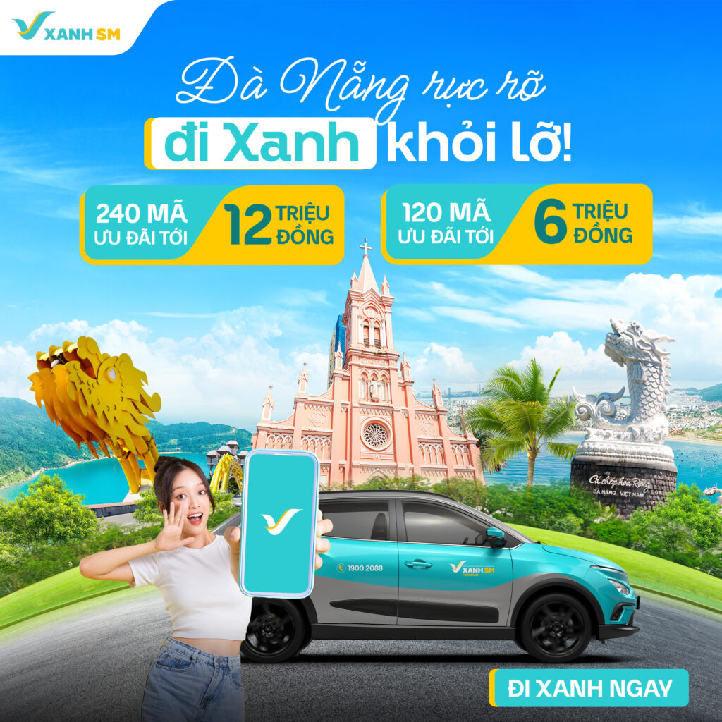 Gói Đà Nẵng Xanh - Ưu Đãi Tiết Kiệm, Tiện Lợi Cùng Xanh SM